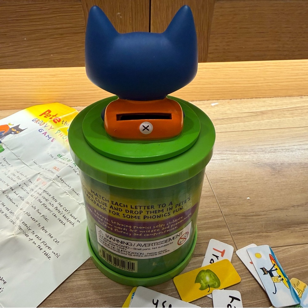 Pete the Cat Groovy Phonics Game - Blue and Green - Picture 3 of 3